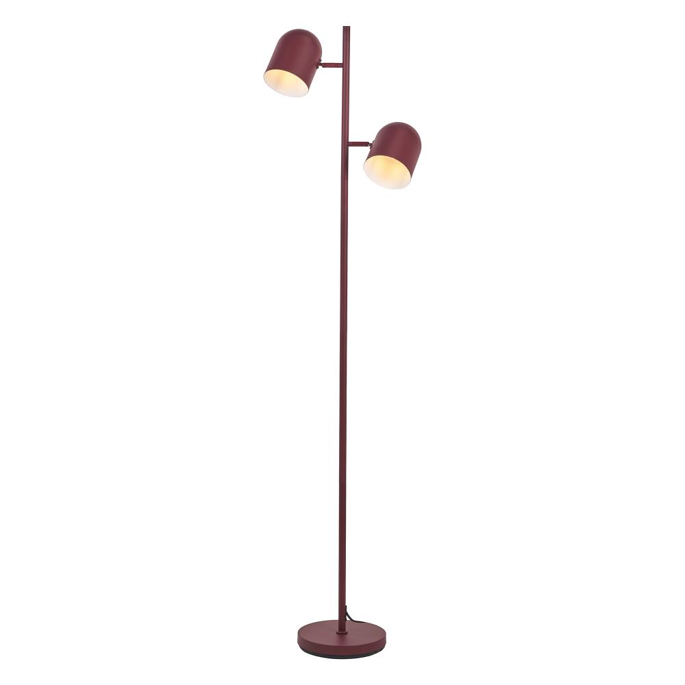 Finn 2-Light Mulberry Floor Lamp
