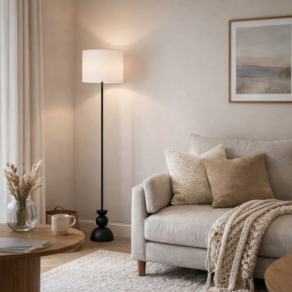 Vala Graphite Floor Lamp