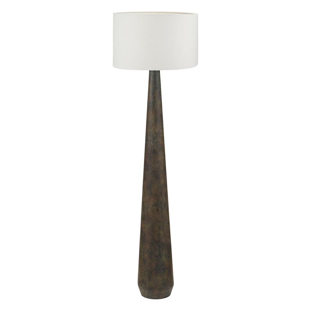Arbor Verdi Gris Dark Brown Floor Lamp