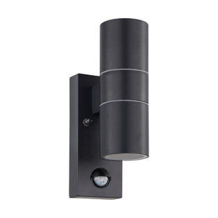 Riga 2-Light Grey LED Outdoor Wall Light