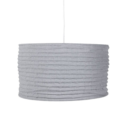 Patpong 35cm Grey Jute Easy Fit Pendant Shade