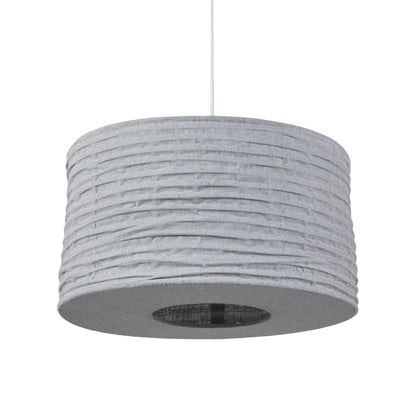 Patpong 35cm Grey Jute Easy Fit Pendant Shade
