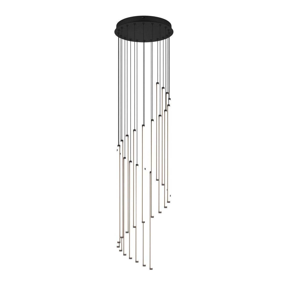 Baxter Matt Black LED Ceiling Pendant