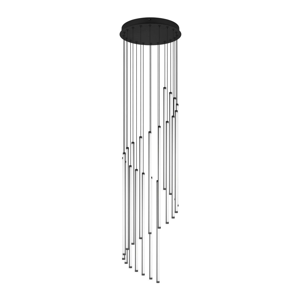 Baxter Matt Black LED Ceiling Pendant