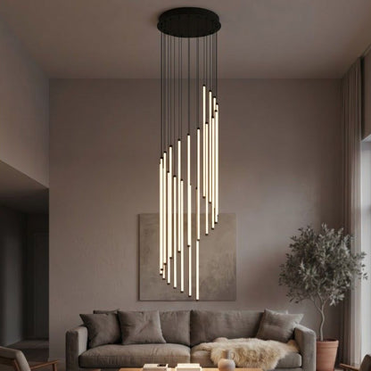 Baxter Matt Black LED Ceiling Pendant