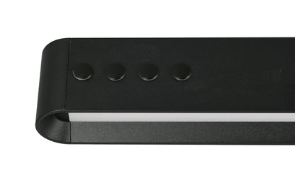 Donegal Matt Black LED Ceiling Pendant