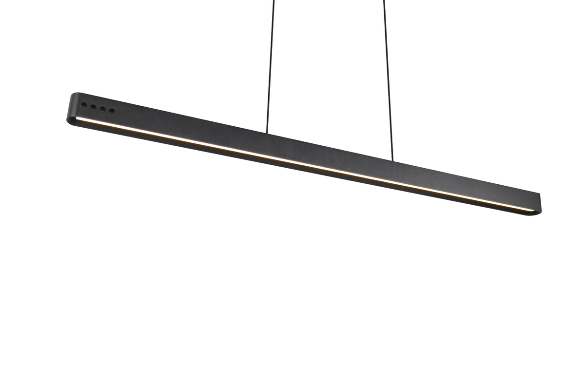 Donegal Matt Black LED Ceiling Pendant