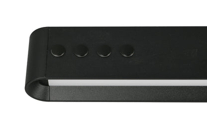 Donegal Matt Black LED Ceiling Pendant
