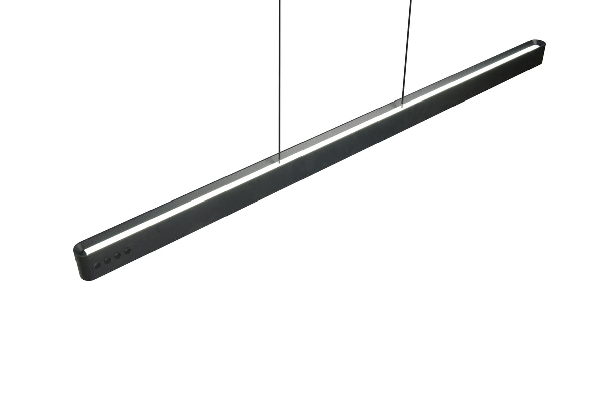 Donegal Matt Black LED Ceiling Pendant