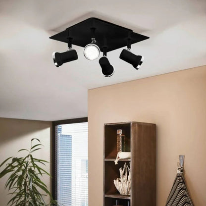 Tamara 4 Light LED IP44 Spotlight Black