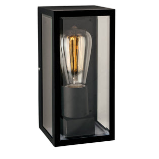 Dallas Black Bathroom/Outdoor Wall Light IP44