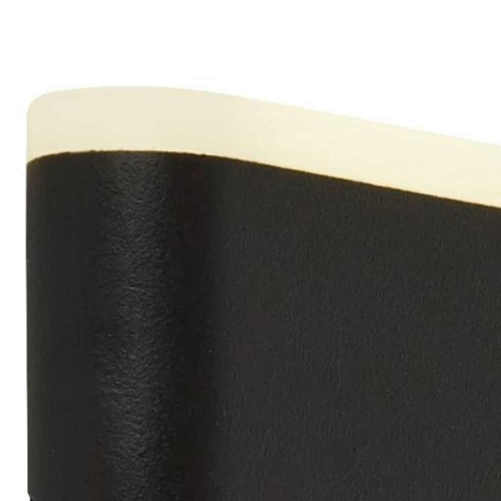 Up/Down Black Cool White IP44 Outdoor LED Wall Light