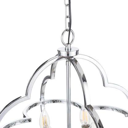 Amine Satin Nickel Pendant