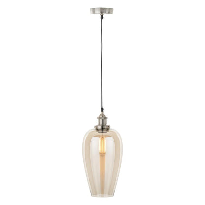 Clio Antique Silver Ceiling Pendant