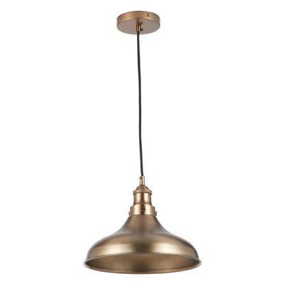 Ellis Antique Brass Ceiling Pendant