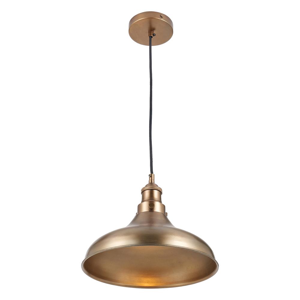 Ellis Antique Brass Ceiling Pendant