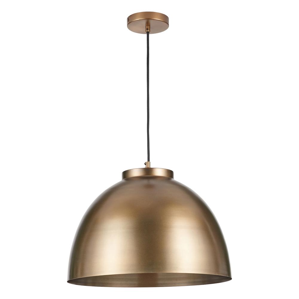 Harlem Antique Brass Ceiling Pendant