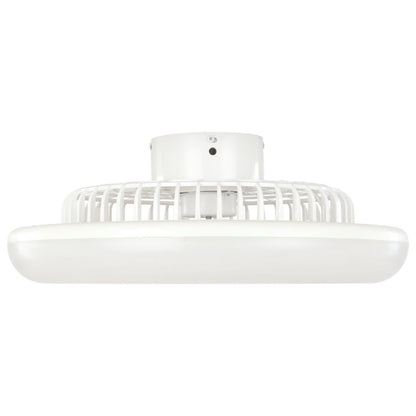 Sayulita White & Grey LED Ceiling Fan Light Large