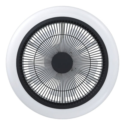 Sayulita White & Black LED Ceiling Fan Light