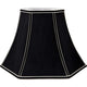 Lyla 30cm Bowed Black Shade