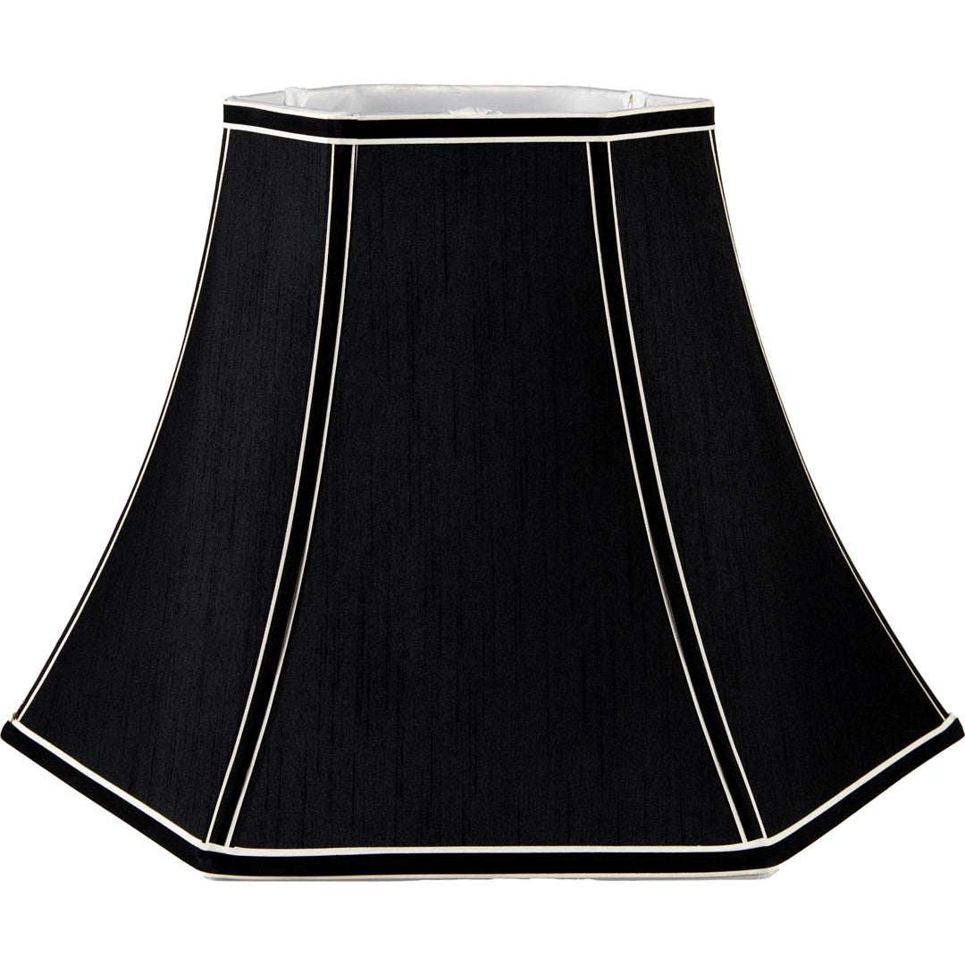 Lyla 40cm Bowed Black Shade