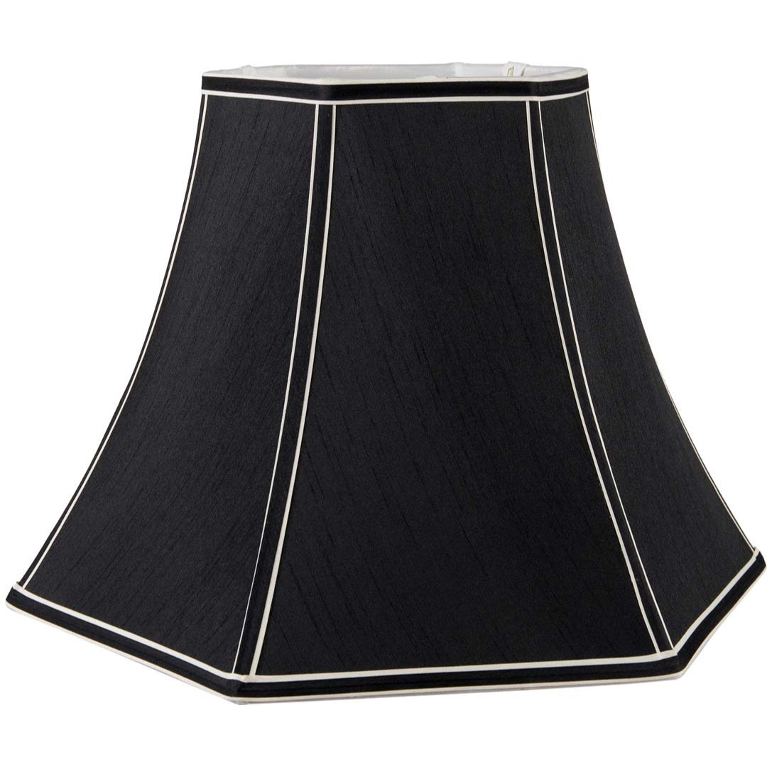 Lyla 40cm Bowed Black Shade