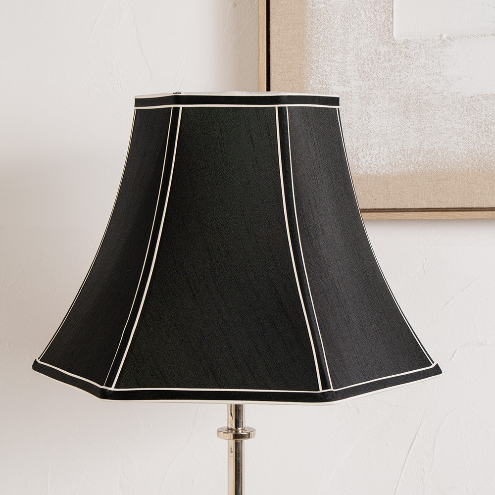 Lyla 40cm Bowed Black Shade