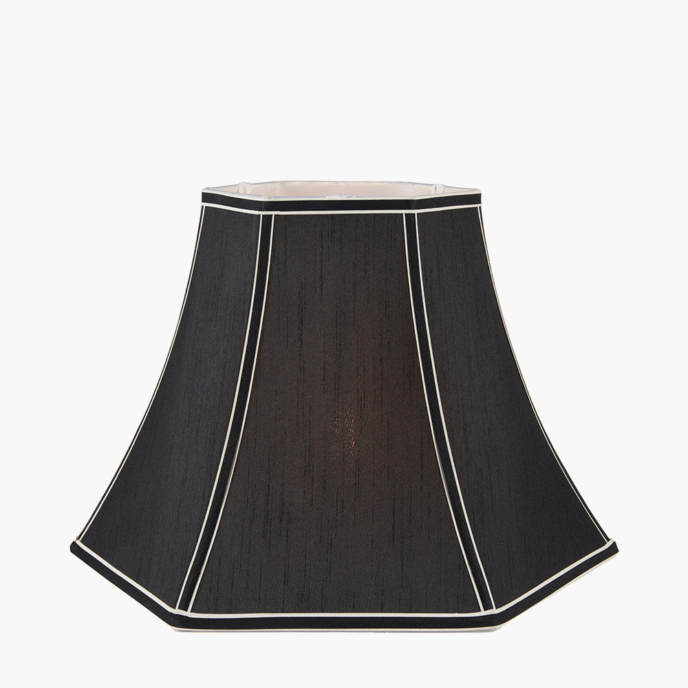 Lyla 40cm Bowed Black Shade
