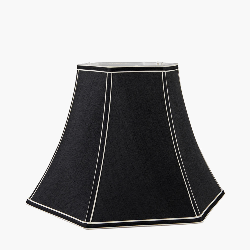 Lyla 40cm Bowed Black Shade