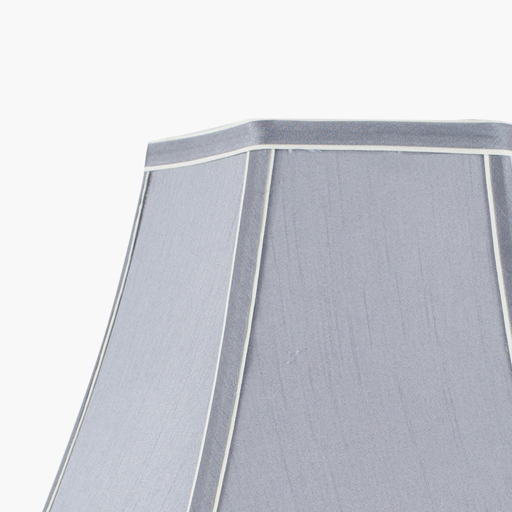 Lyla 40cm Lamp Shade Steel Grey