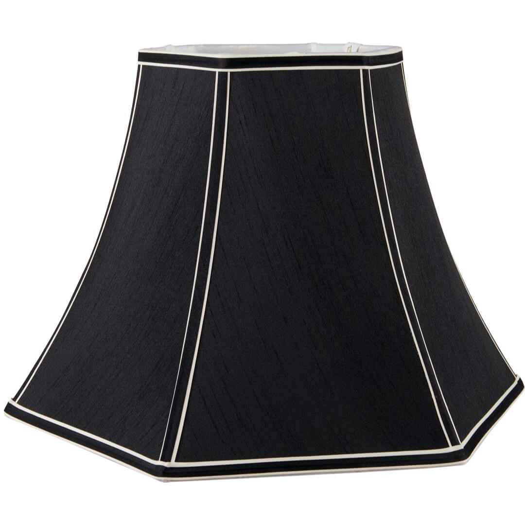 Lyla 50cm Bowed Black Shade
