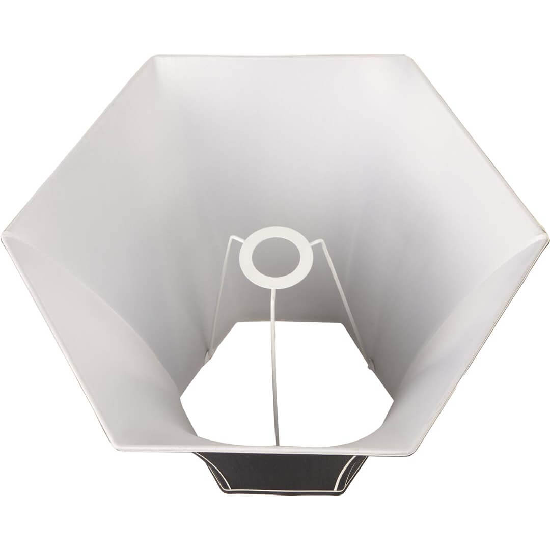 Lyla 50cm Bowed Black Shade