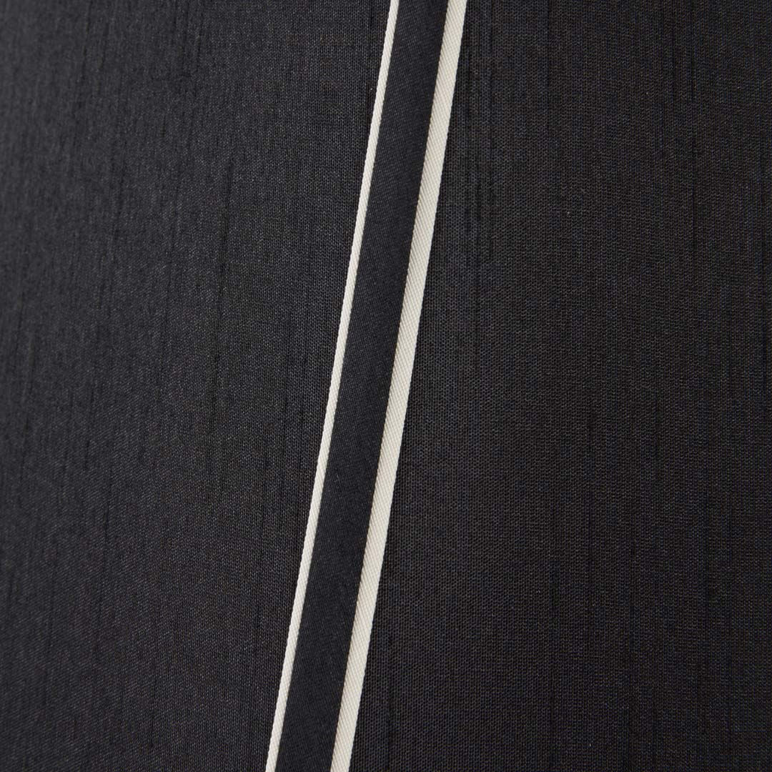 Lyla 50cm Bowed Black Shade