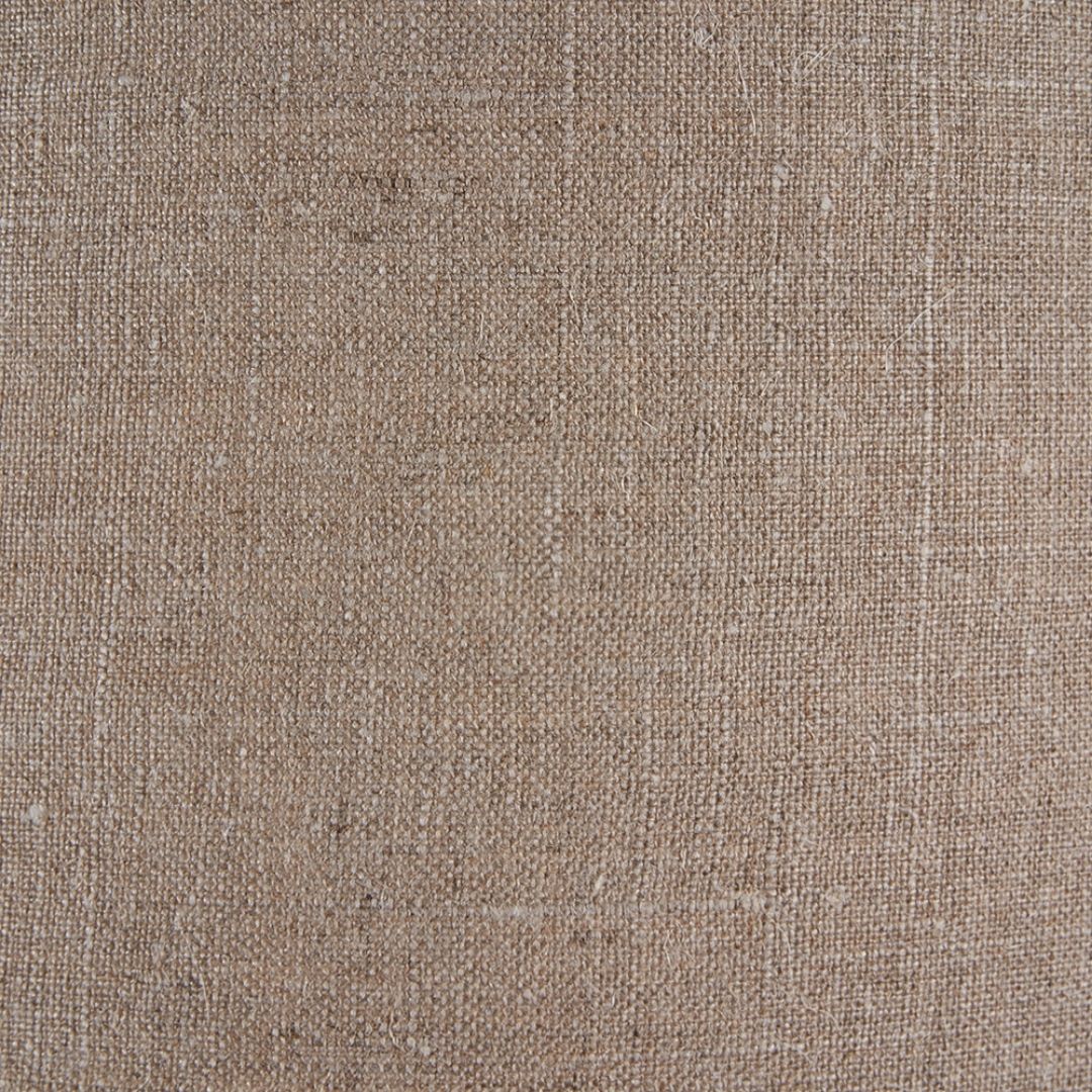 Edward 50cm Brown Linen Cylinder Shade