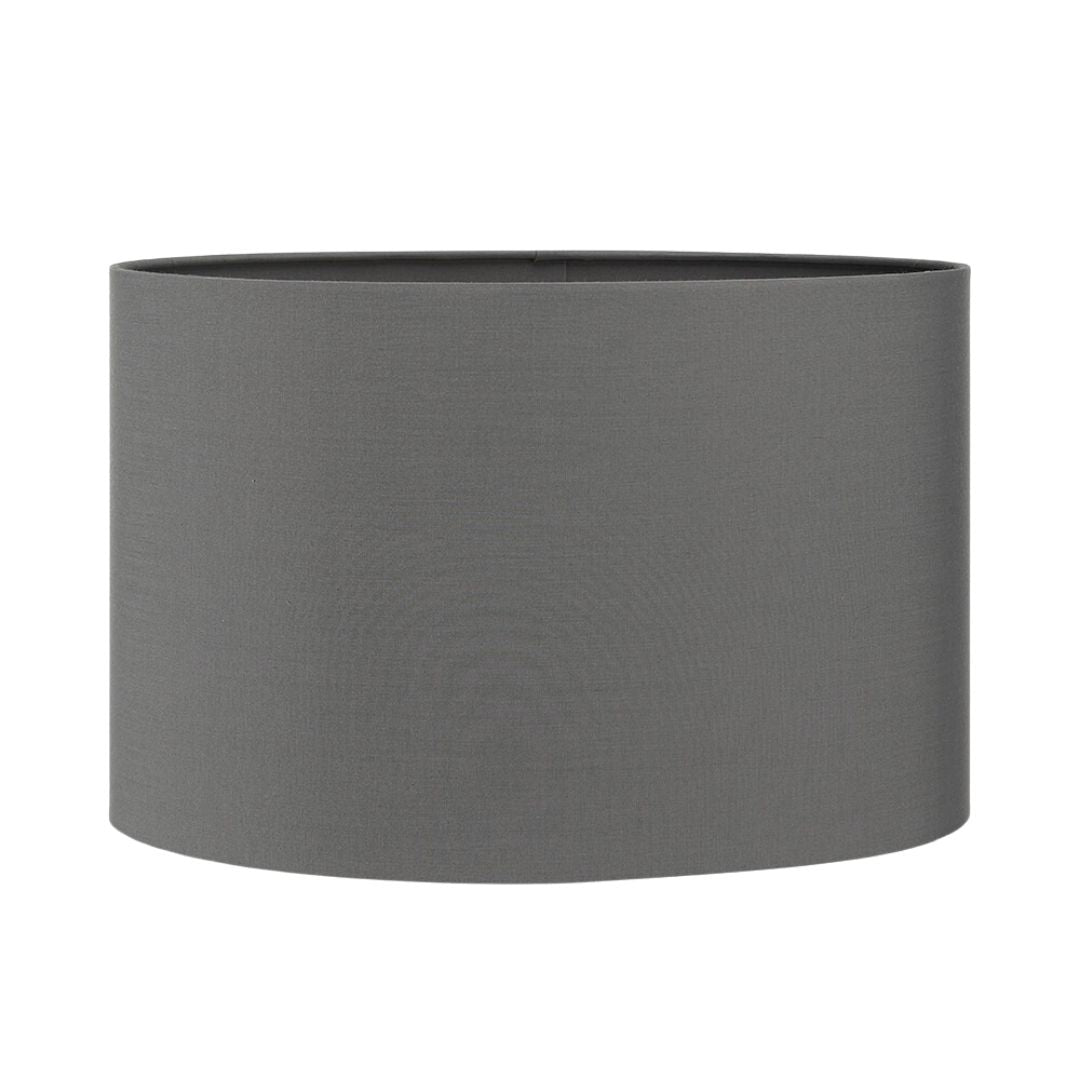 Mia 35cm Grey Oval Shade