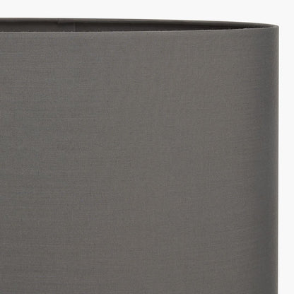 Mia 25cm Grey Oval Shade