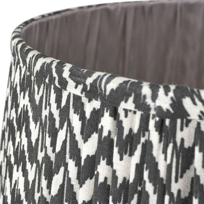 Vienna 45cm Black & White Chevron Shade