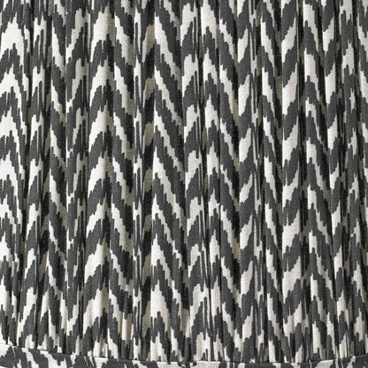 Vienna 40cm Black & White Chevron Shade