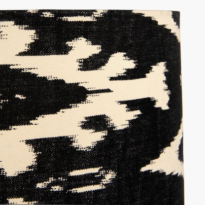 Lars 35cm Black Ikat Drum Shade