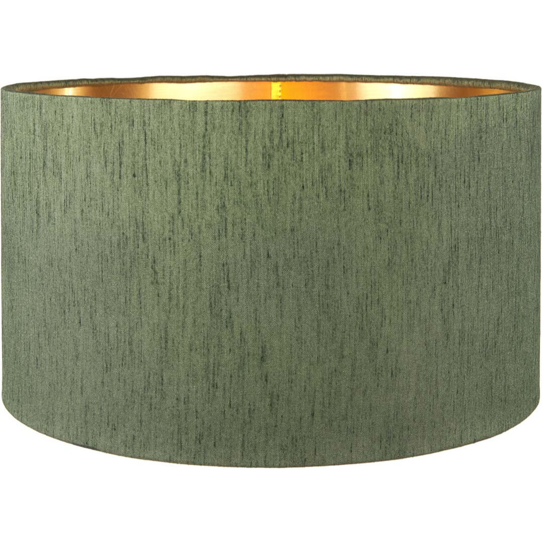 Stellan 40cm Cylinder Green Shade