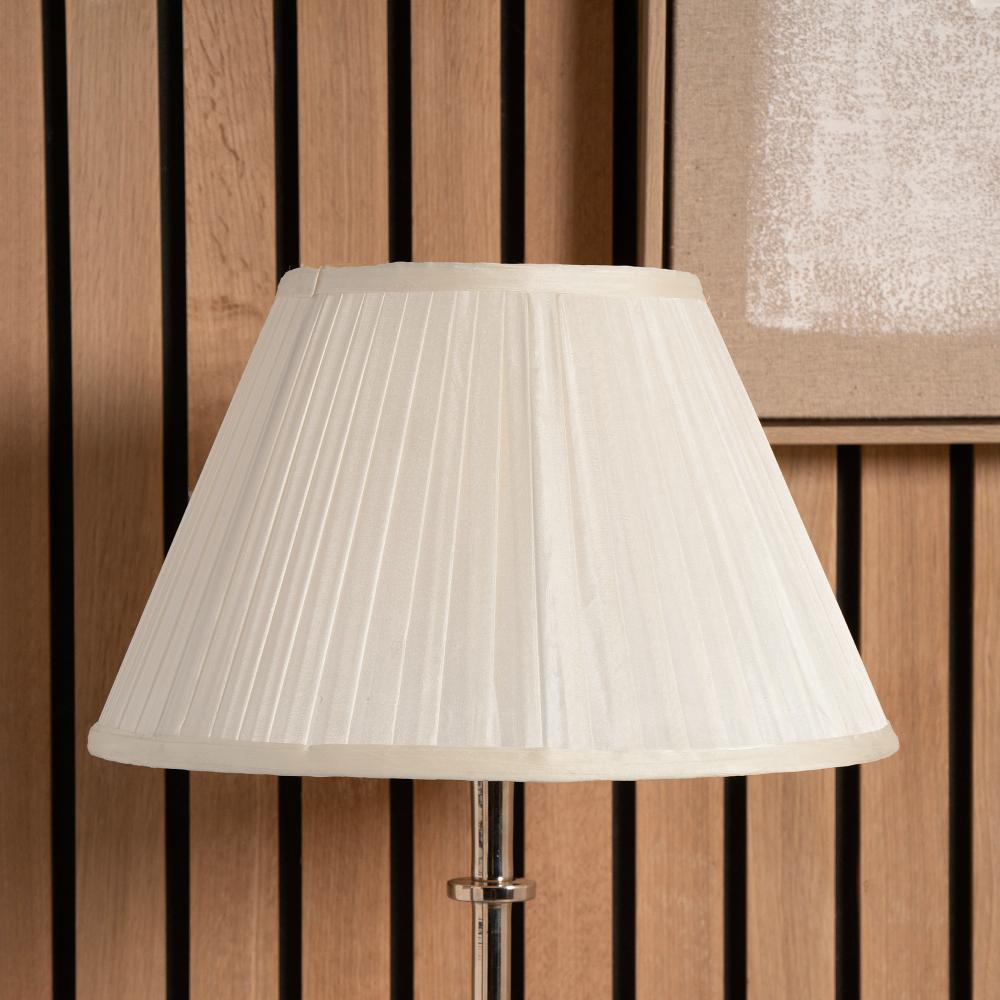Bacall Pleated Almond 40cm Shade