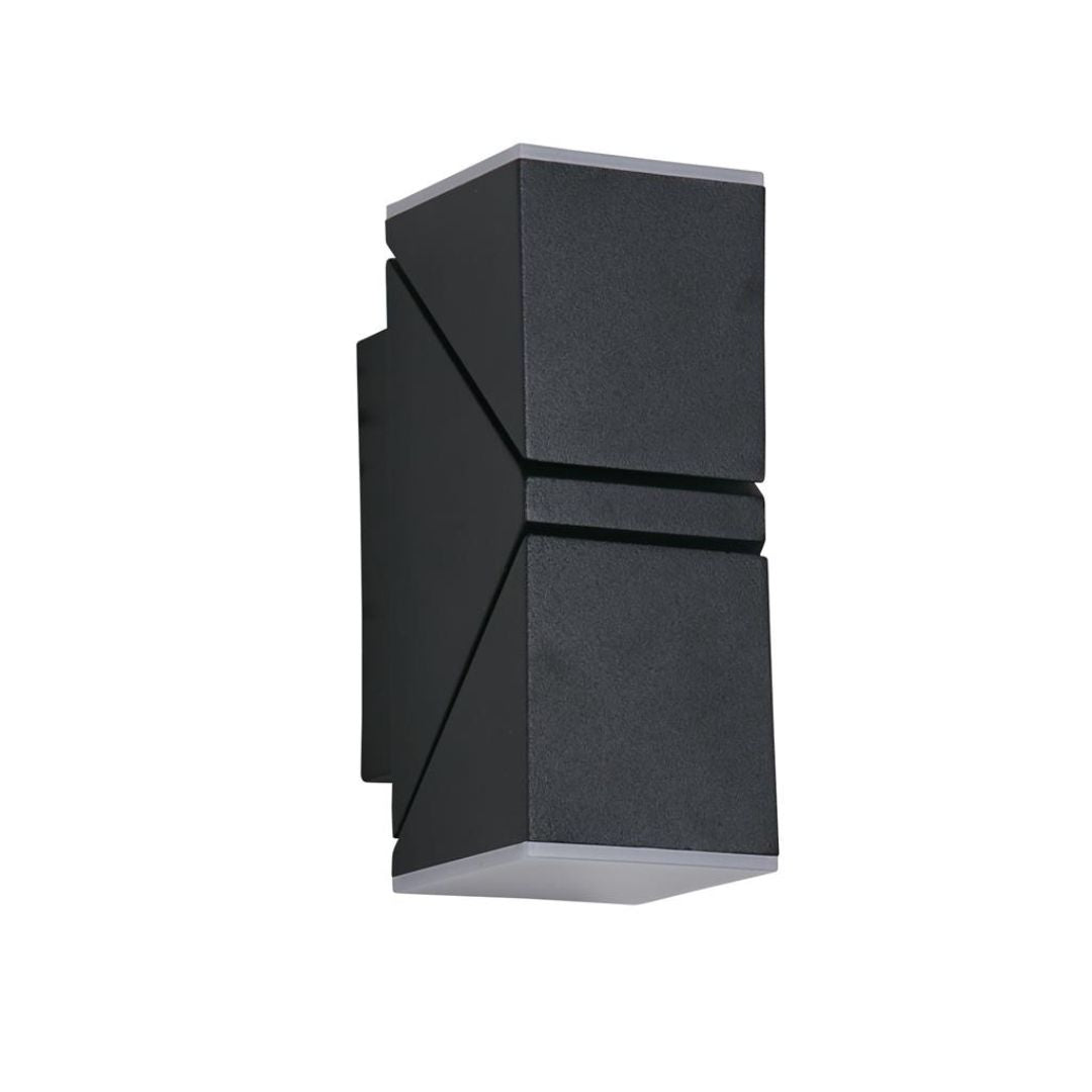 Montana Black LED Outdoor Wall Light