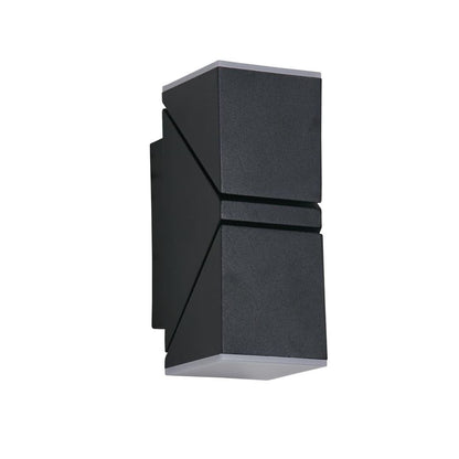 Montana Black LED Outdoor Wall Light