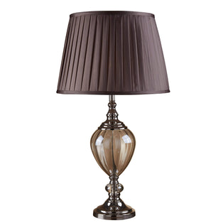 Greyson 68cm Amber Glass Table Lamp