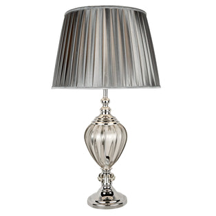 Greyson Silver Glass Table Lamp