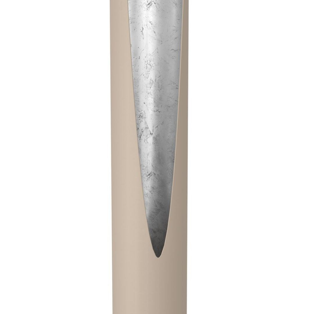 Prebone Sand & Silver Floor Lamp