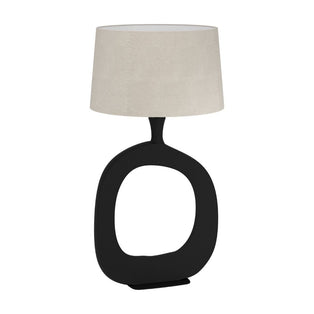 Diezma Tall Black Table Lamp