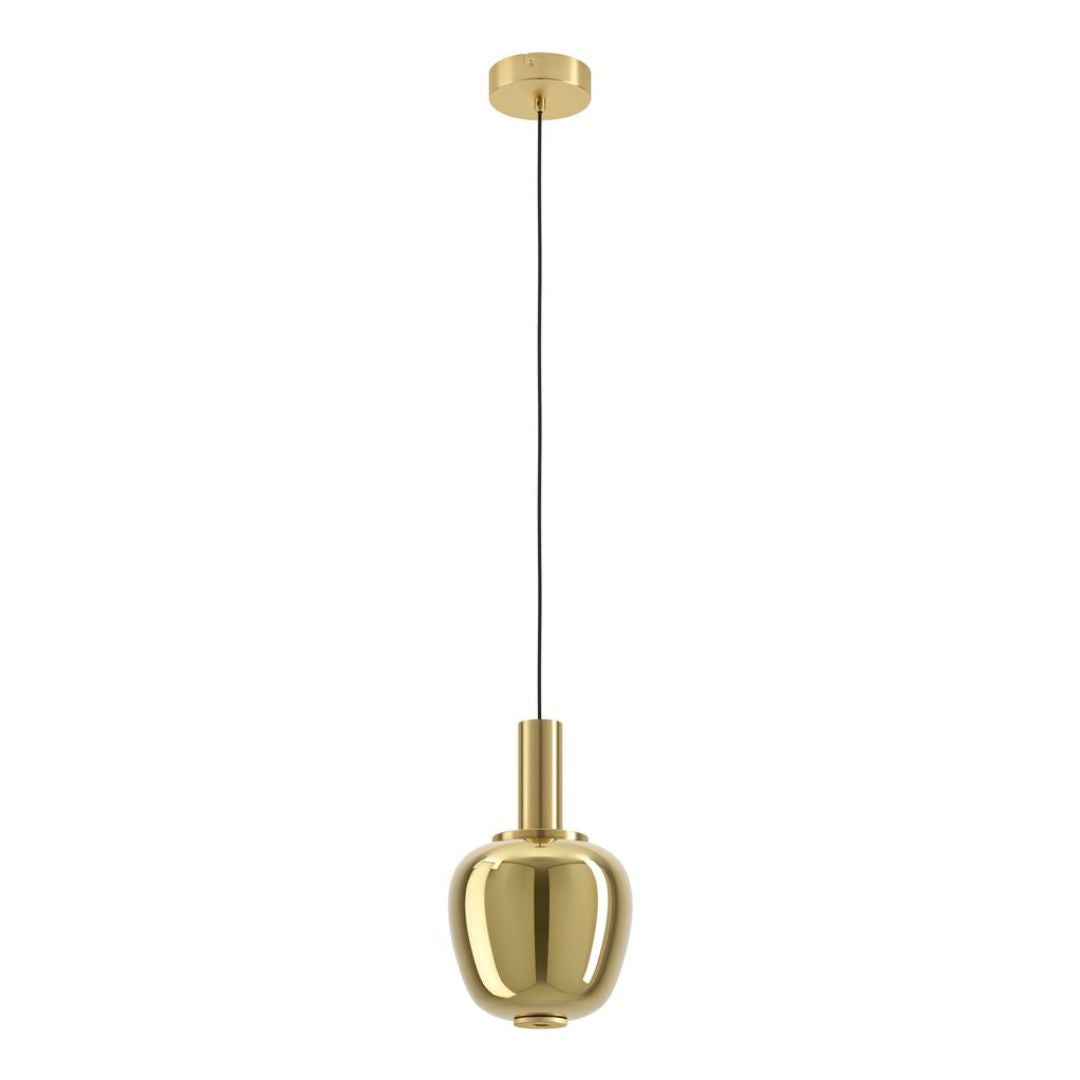 Fruitera Brushed Brass LED Pendant Ceiling Light