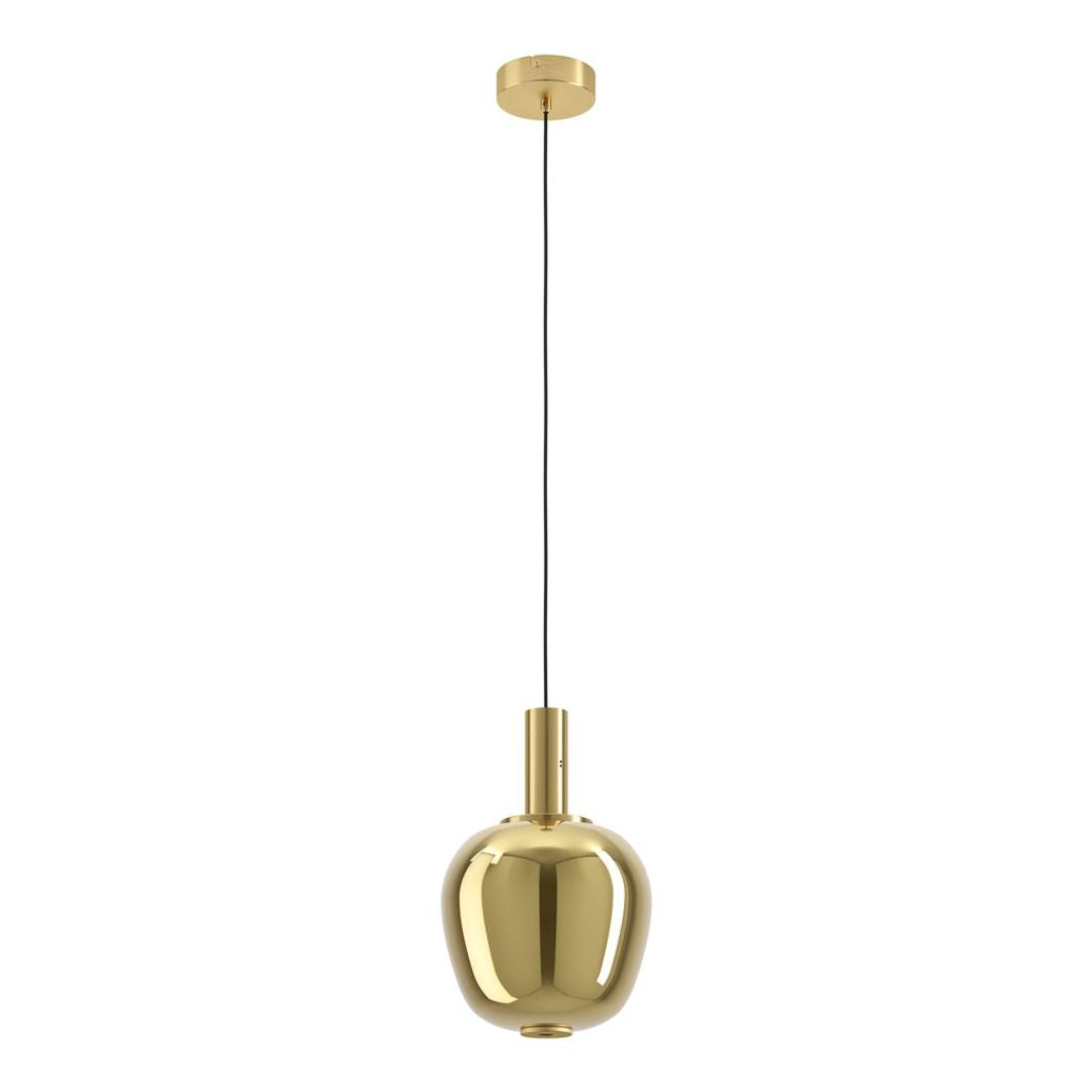 Fruitera Large Brushed Brass LED Pendant Ceiling Light