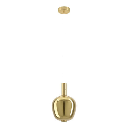 Fruitera Large Brushed Brass LED Pendant Ceiling Light